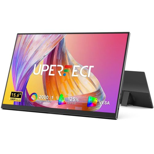 Monitor portátil UPERFECT de 156" 125% sRGB USB-C HDMI