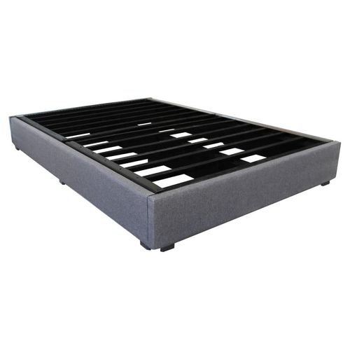 Base Cama Box Magna Individual Gris Oxford CIMA