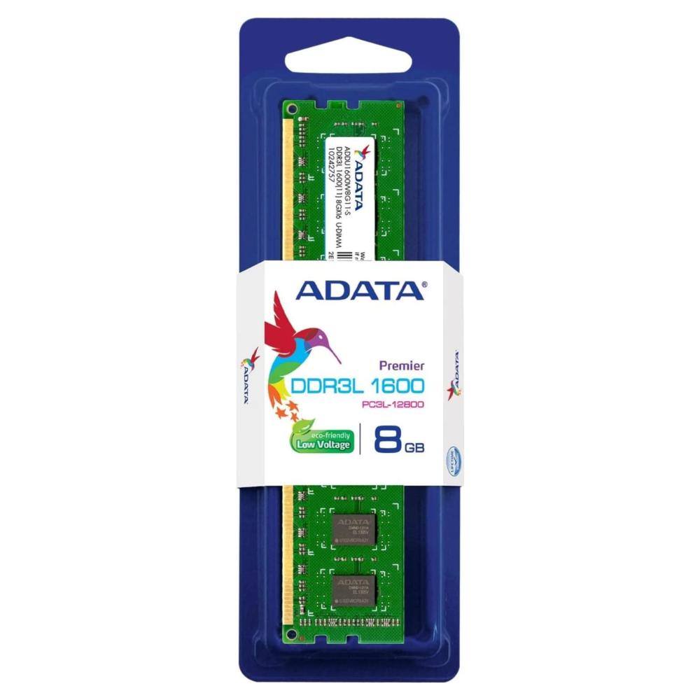 RAM ADATA PREMIER DDR3L 8GB 1600 ADDU1600W8G11-S