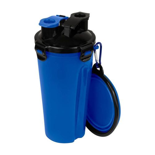 Contenedor de comida para perro-galu azul