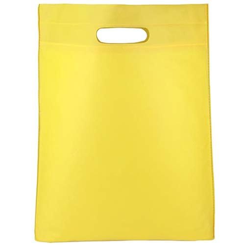 Bolsa promocional sellada a calor-cimboa amarillo
