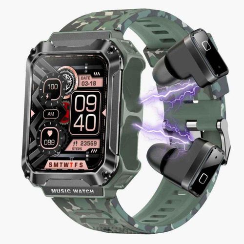 Smartwatch Audifonos Tws T93 Fralugio Mp3  4gb Rom