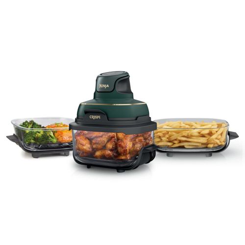 Air Fryer Ninja Crispi - Vidrio portátil 5 en 1 4 litros color verde británico