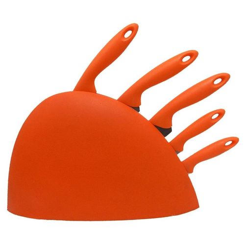 Juego De Cuchillos Big Fantasy Colors Orange