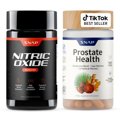Paquete de suplementos Snap Supplements Prostate Health Supplements