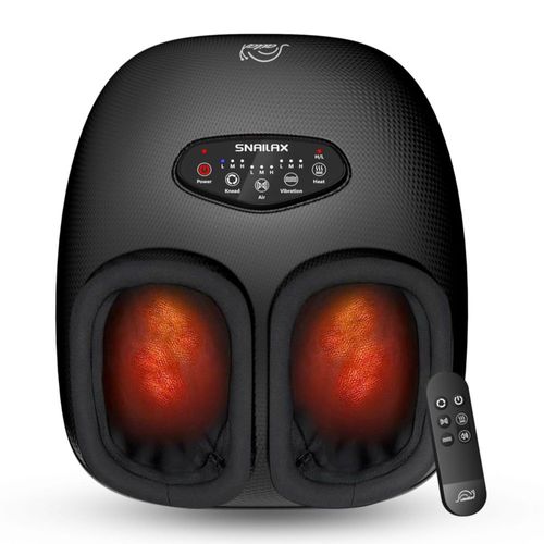 Masajeador de pies Snailax Shiatsu con calor amasado y vibración