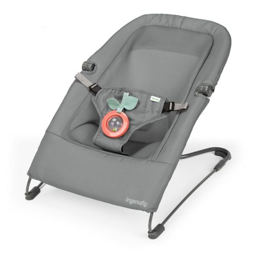 Bouncer De Bebé Ingenuity Stow & Go Compact Folding Grey