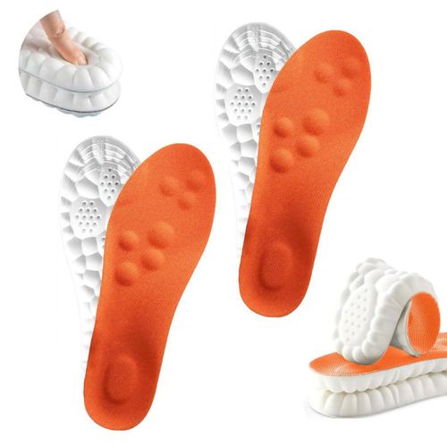 Plantillas gonwain 4D Cloud de espuma viscoelástica con soporte para el arco