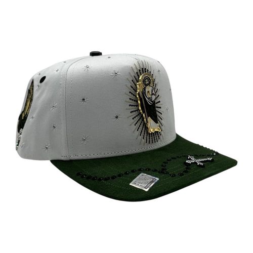 GORRA BIG BOSS SAN JUDAS CRISTAL WHITE UNITALLA