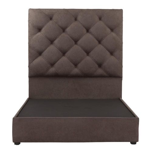 Cabecera Matrimonial Dicasa Ikki Café + Base Cama CDZ
