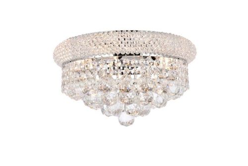 Lámpara de Techo Empotrada Primo de Elegant Lighting en Cromo 36 cm