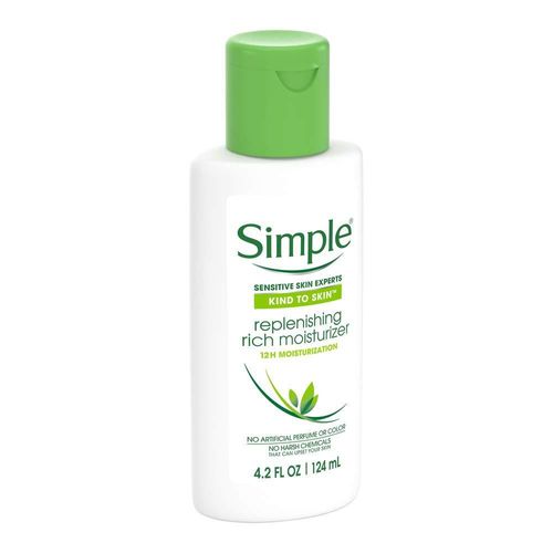 Hidratante simple reparador y respetuoso con la piel 125 ml x 2