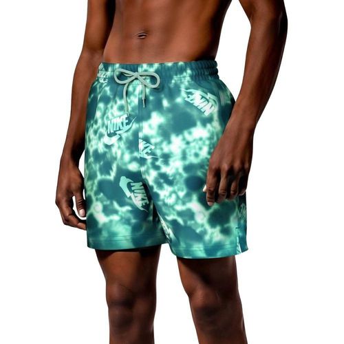Traje de baño Playa Nike Swim Water Tie Dye Aqua Hombre NESS