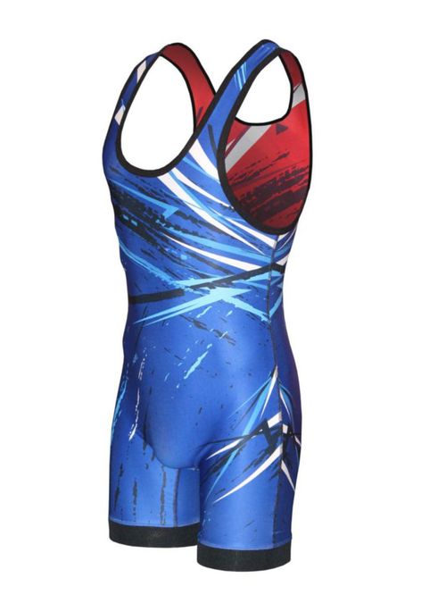 Lucha singlet reversible Matman The Breakdown 4X-Small
