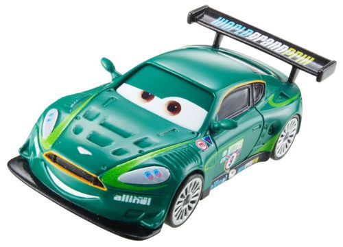 Auto de juguete Disney Nigel Gearsley escala 1:55