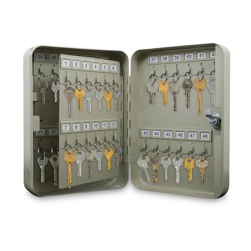 Caja de Seguridad para Organizar Hasta 48 Llaves Incluye 48 Etiquetas