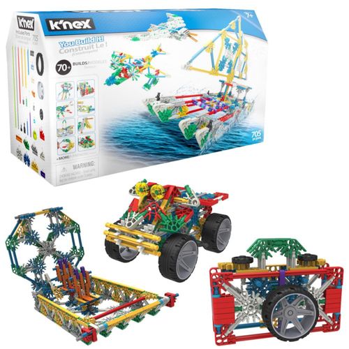 Set de construcción K'NEX Imagine 70 modelo con 705 piezas para más de 7 años