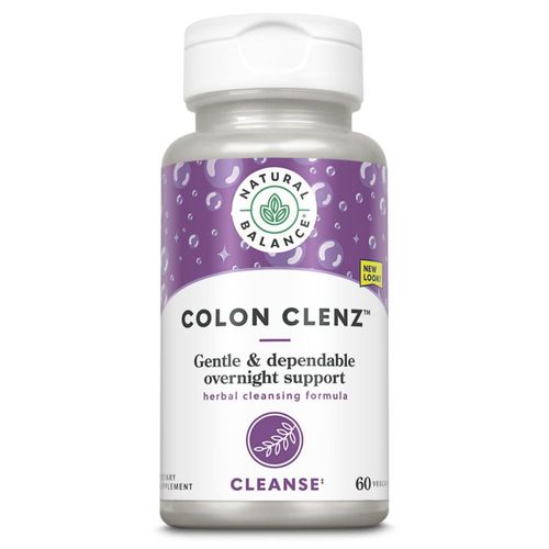 Suplemento Natural Balance Colon Clenz Herbal 60 cápsulas vegetarianas