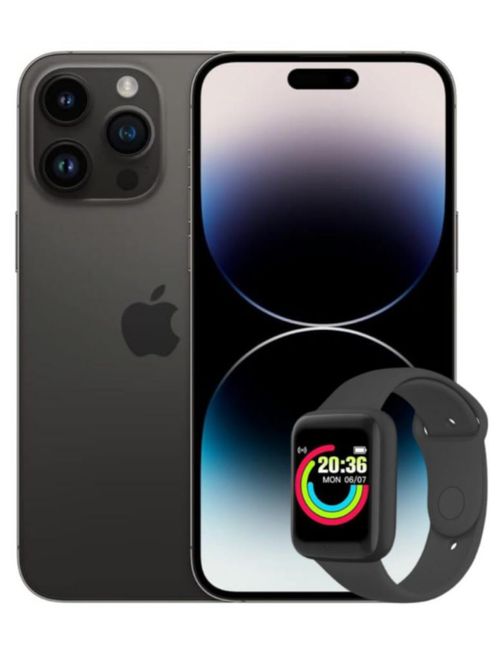 APPLE IPHONE 14 PRO MAX 128GB NEGRO+W