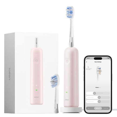 Cepillo de Dientes Eléctrico Sónico Laifen Wave Pro para Adultos – Modelo 2026 Oscilaciones de 60° para Limpieza Ultraeficaz App Inteligente Batería