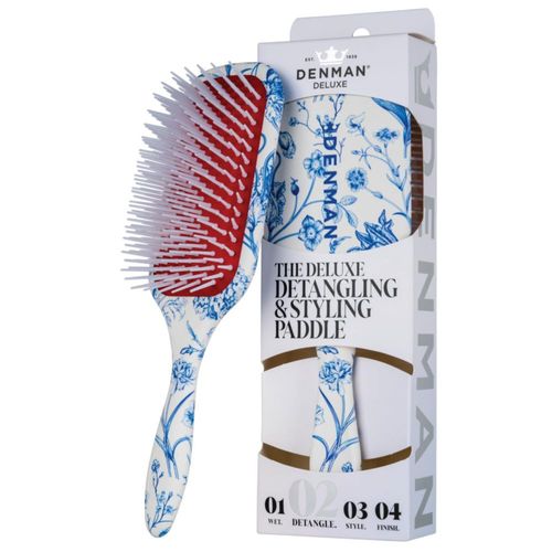 Cepillo para el Cabello Denman D38 Desenredante y Estilizador Azul