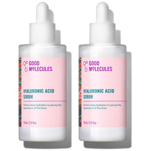 Suero Facial Good Molecules Ácido Hialurónico 75ml Pack 2