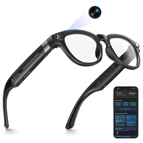 Gafas Inteligentes EpochTec con Cámara 8MP y Video 4K