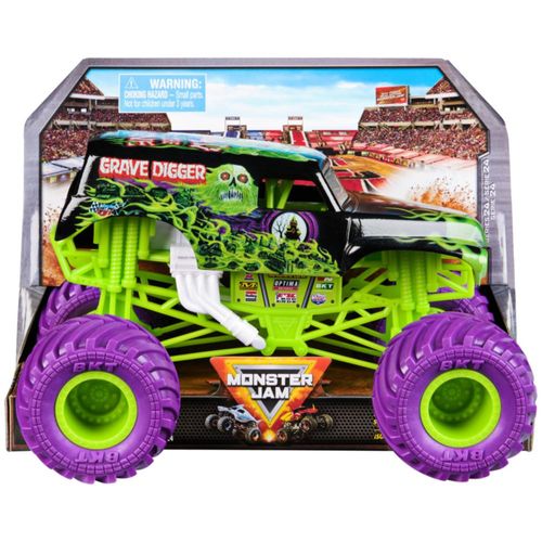 Camión Die-Cast Monster Jam Grave Digger a Escala 1:24