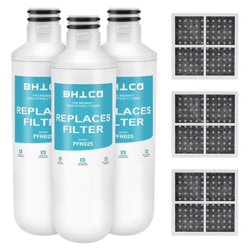 Filtro de Agua BHTCD PFH025 para Refrigerador LG Paquete 3+3