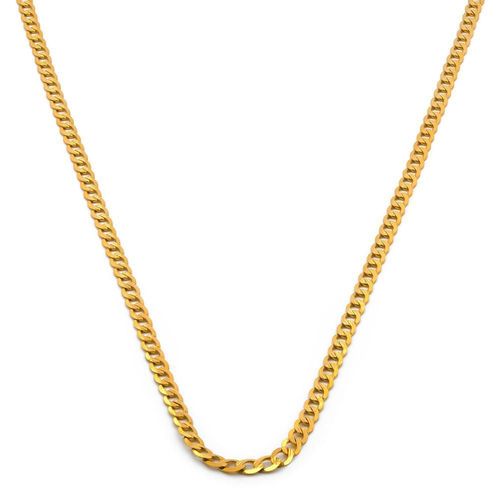 Cadena barbada 50 cm 2 mm oro italiano sólido 14k