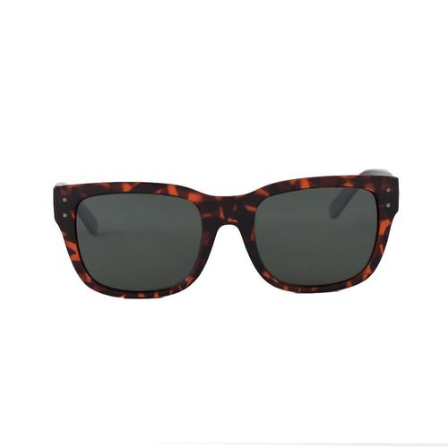 Lente solar Carey Cuadrado para hombre
