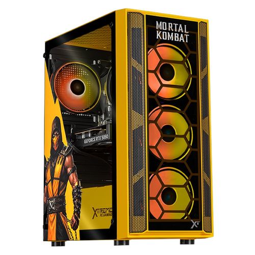 Xtreme pc gaming rtx 5060 ryzen 7 16gb ssd 1tb mortal kombat