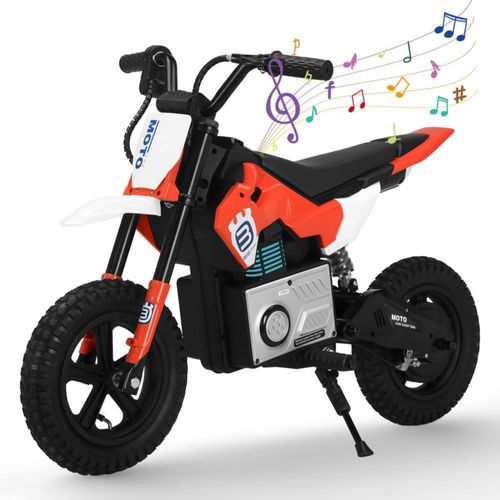 Moto Electrica Montable Para Niños 6988 Rojo