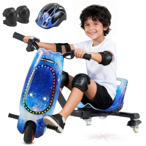 Triciclo Eléctrico Infantil Honey Whale 008B Azul
