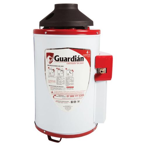 BOILER DE PASO GAS LP 4.5L 1.5 SERVICIOS ENCENDIDO ONE TOUCH GUARDIAN