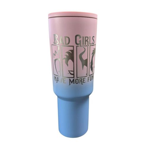 Termo Bad Girls Azul Rosa 1.2L