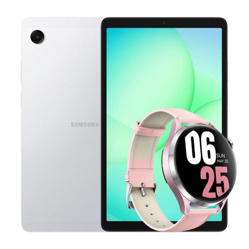 Combo Samsung Galaxy Tab A11 4GB 64GB Gris + Smartwatch Kieslect Lora 3