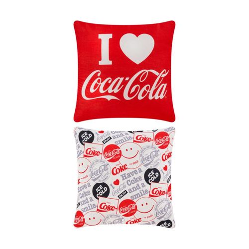 Cojín Reversible Coca-Cola Love