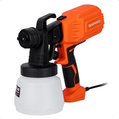 DAEWOO Pistola eléctrica para pintura 450W 800 ml