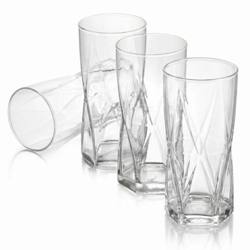 Vaso Rombus HB de Vidrio 465 ml 12 Piezas