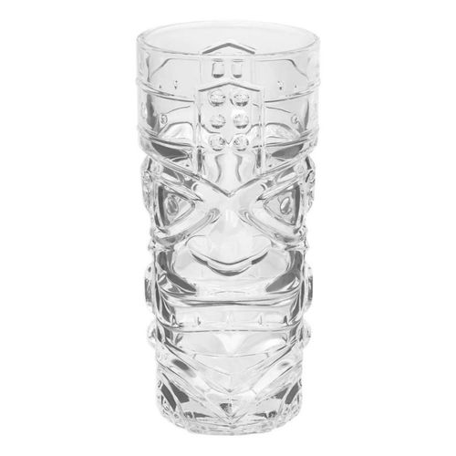 Vaso Tiki de Vidrio 410 ml 6 Piezas