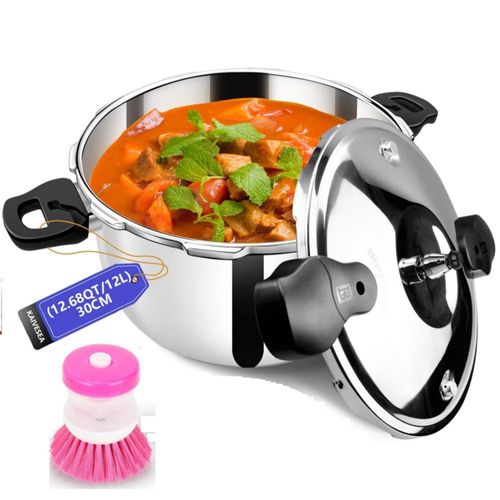 Olla a presión Peterboo de acero inoxidable para inducción de 12 cuartos