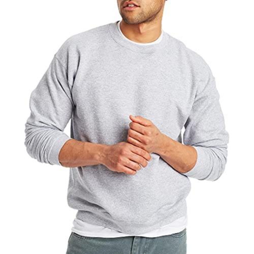 Sudadera Hanes Ecosmart Gris para hombre