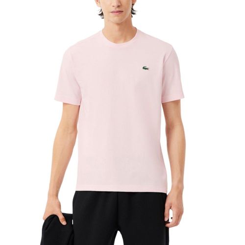 Playera Lacoste rosa para hombre