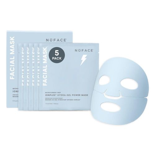 Mascarilla facial coreana de hidrogel NuFace IonPlex Hydra-Gel Power