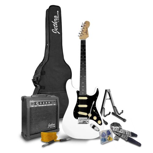 Paquete Guitarra Electrica 023-SK Jethro By STEELPRO