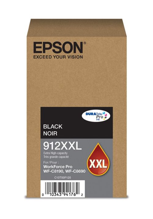 Cartucho de Tinta Epson T912XXL120 Negro de Capacidad Extra Alta