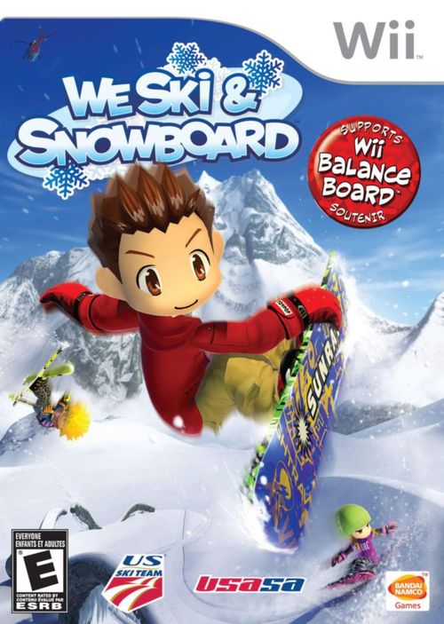 Videojuego Bandai Namco We Ski and Snowboard para Wii