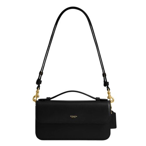 Bolso Coach Elora de Cuero de Ternero Refinado Cruzado