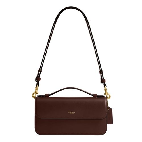 Bolso Cruzado Coach Elora de Cuero de Ternero Compacto 21x11x4 cm